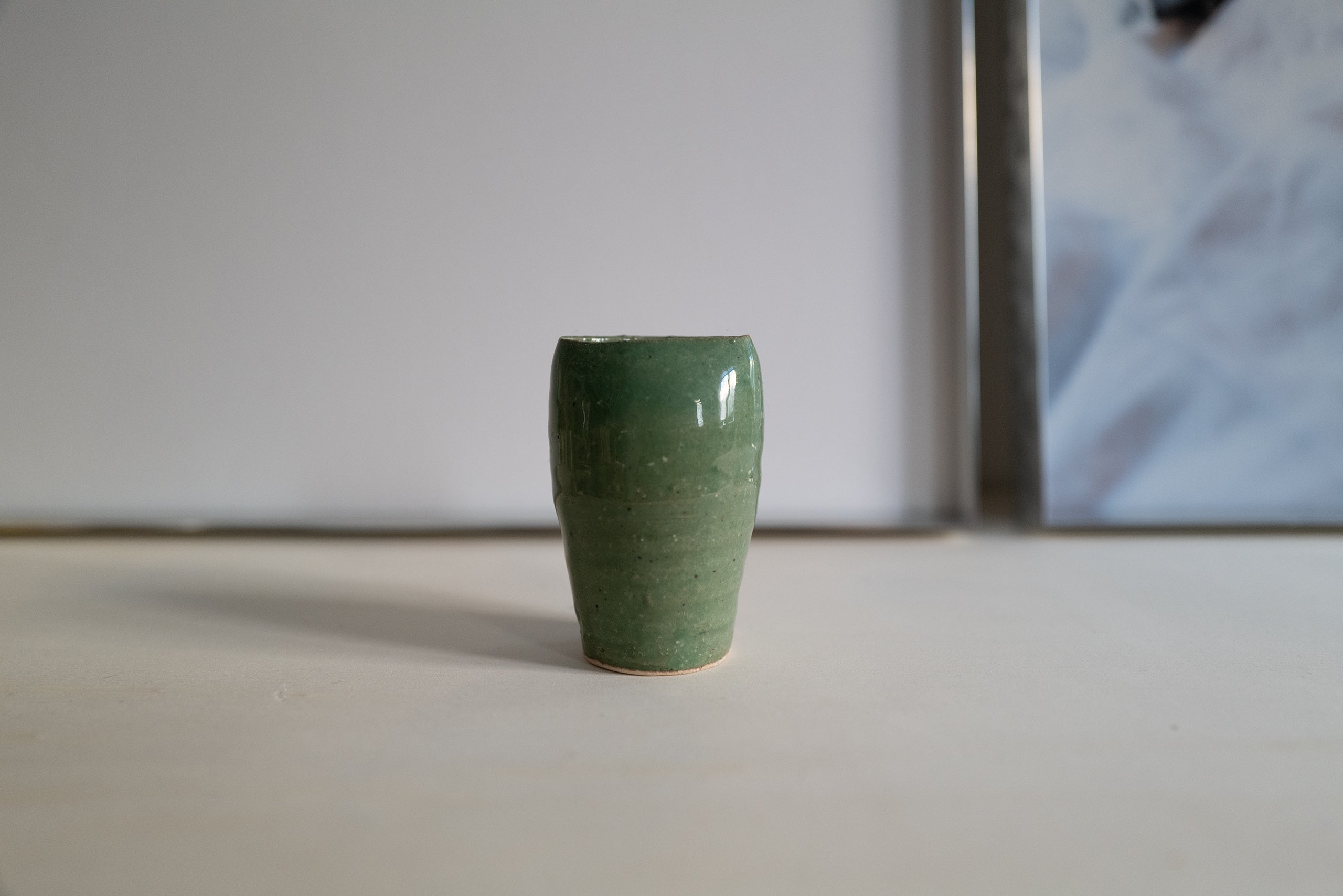 Japanese Green Tiny Vase