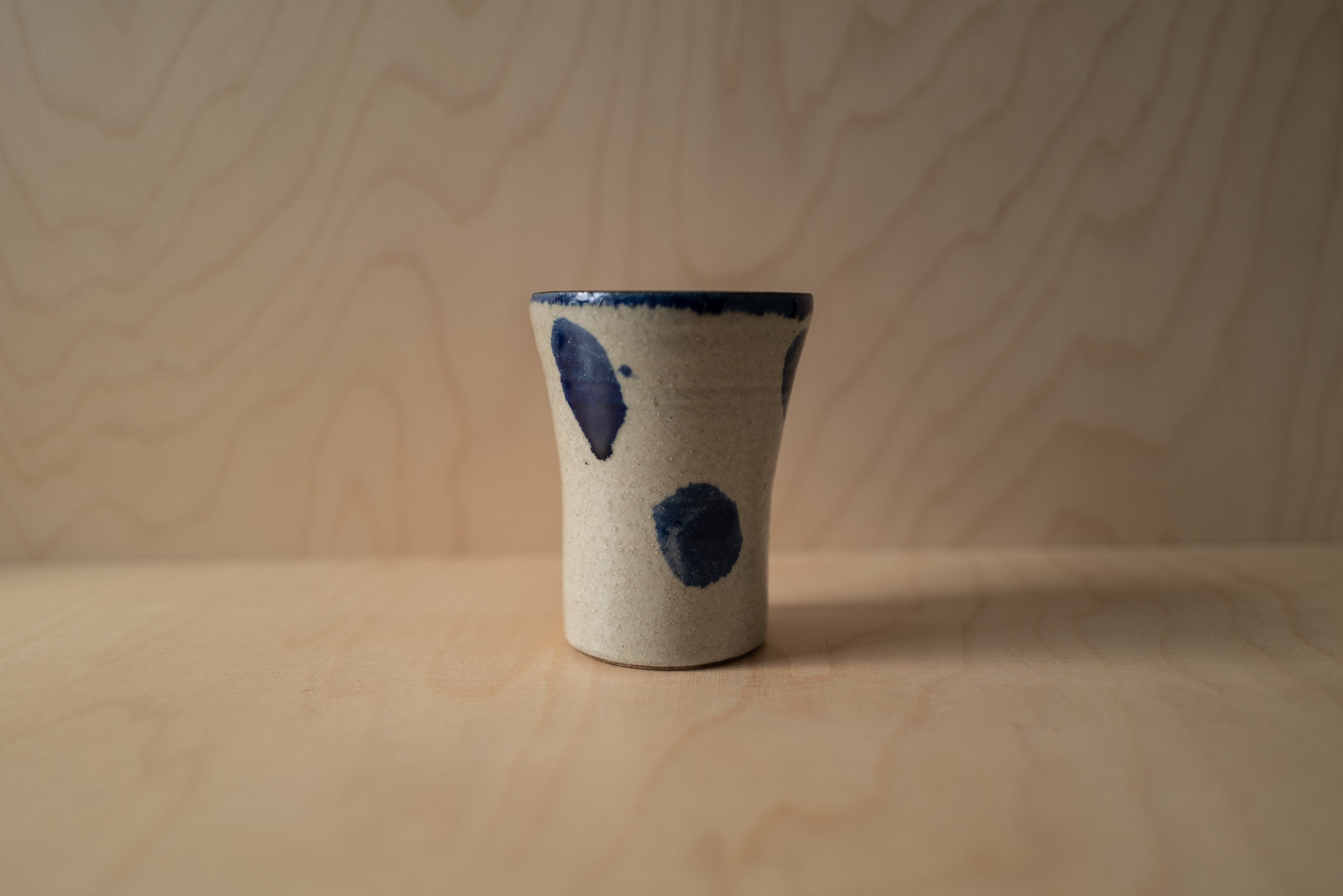 Japanese Ceramic Spots Vase