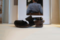 Lemaire Lacquered Wood Low Heels Sandals
