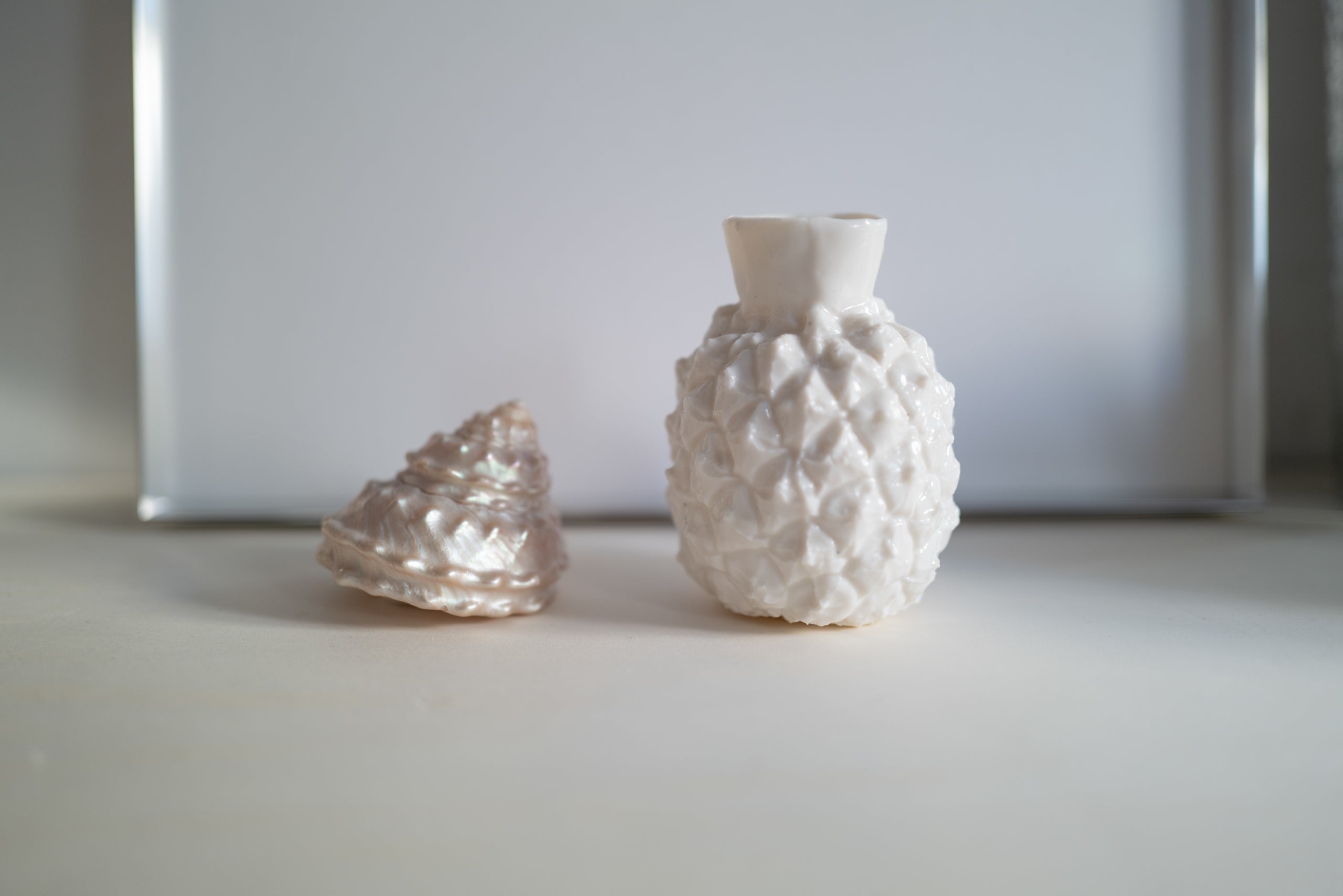 Shell & Pineapple Vase