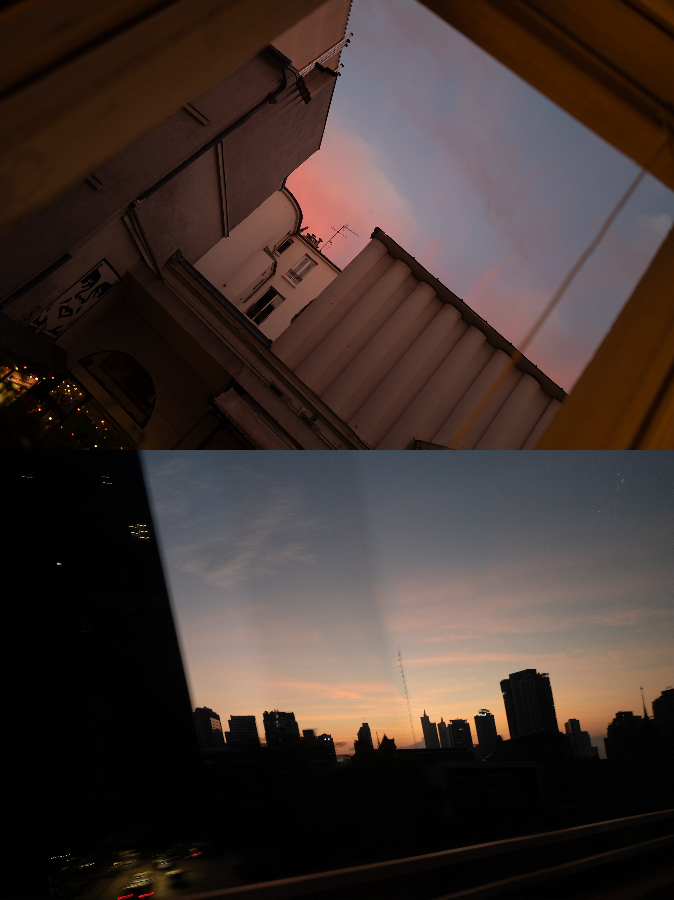 Sunset Paris - Bangkok I